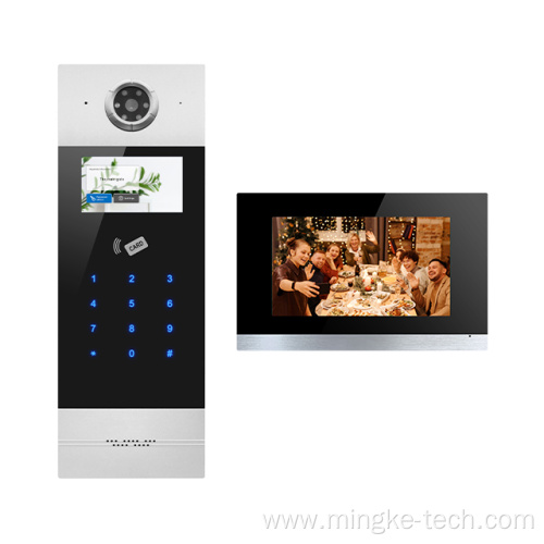 Aluminium Alloy Video Door Phone Tuya Intercom Apartment